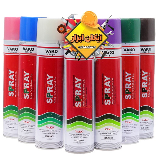 انواع اسپری رنگ واکو انواع اسپری رنگ واکو